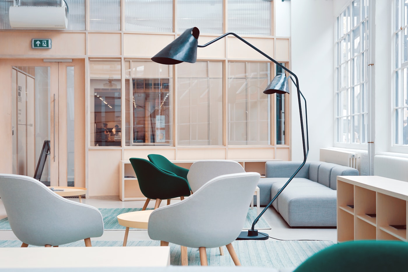 Studio Breakout Lounge — a office design direction offered by Smart Style Interiors