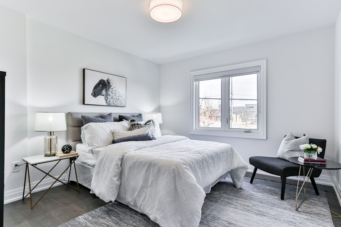 Soft White Bedroom — a bedroom design direction offered by Smart Style Interiors